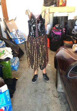 Halloween costume witch dress