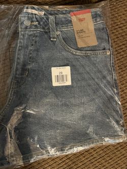 Levis women denim shorts