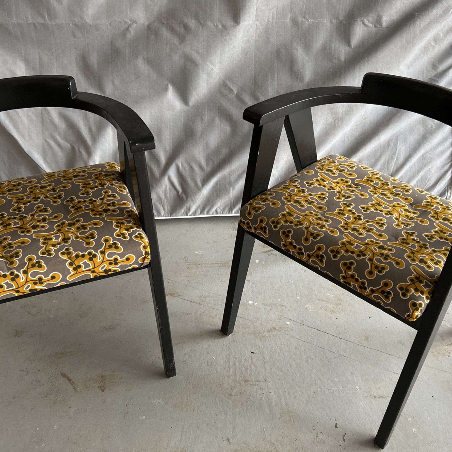 Arm Rest Chairs Pair