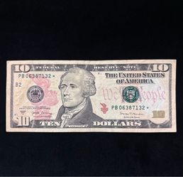 $10 Circulated Star Note