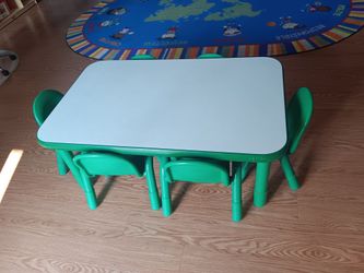TWO VERY NICE ANGELES CHILDREN'S TABLE AND CHAIRS FOR SALE