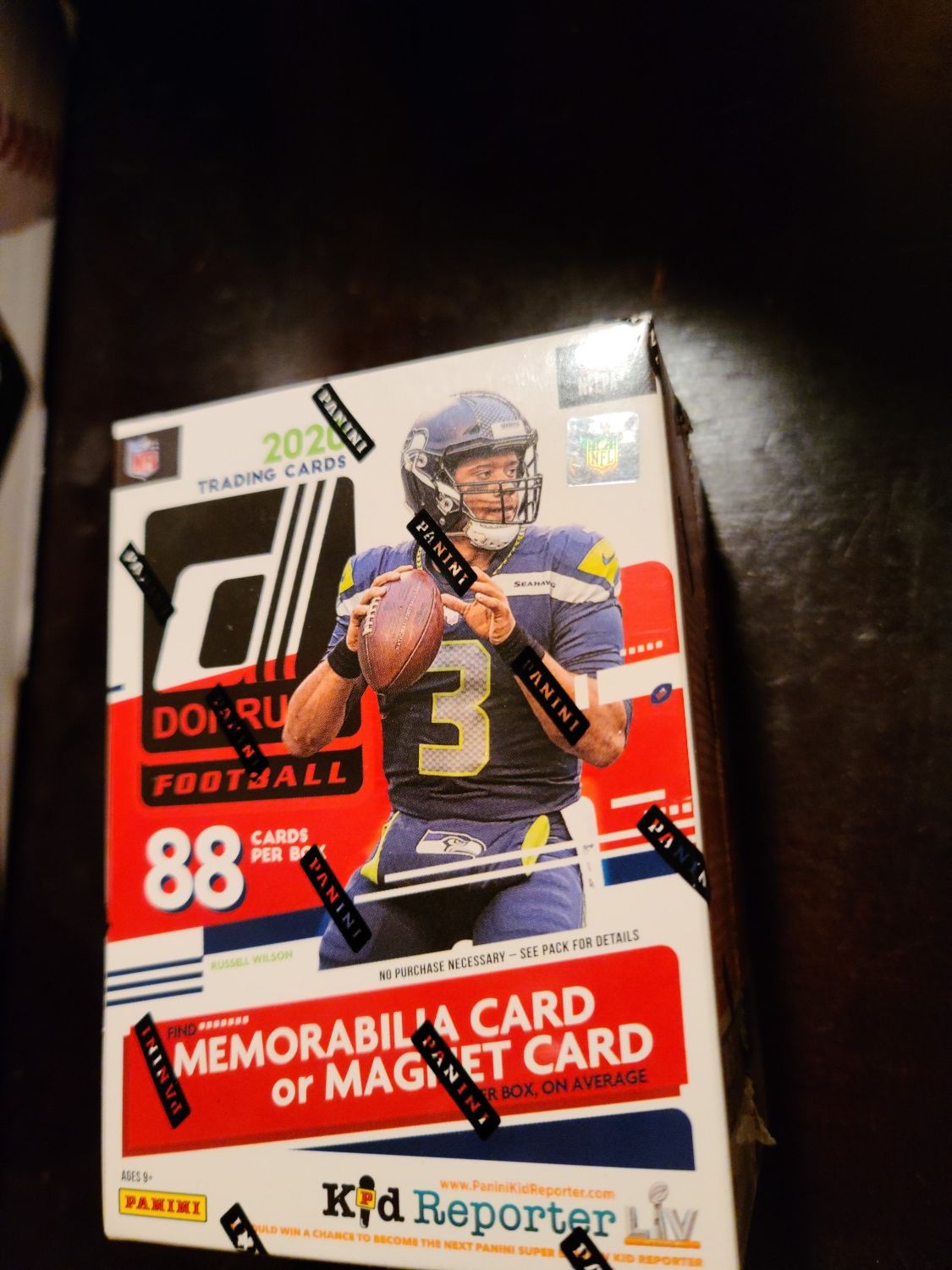 2020 donruss football blaster box.