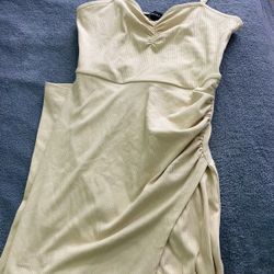 Brand New Yellow Midi Sundress 