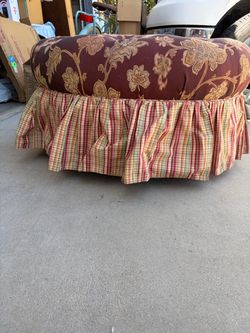 Circular Ottoman