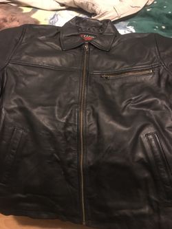 Leather jacket