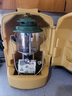 Coleman Model 220F Camping Lantern with Case