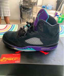 Size 10.5 black grape 5 Og all $120