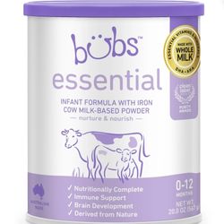 Bubs Infant Baby Formula Cow Milk