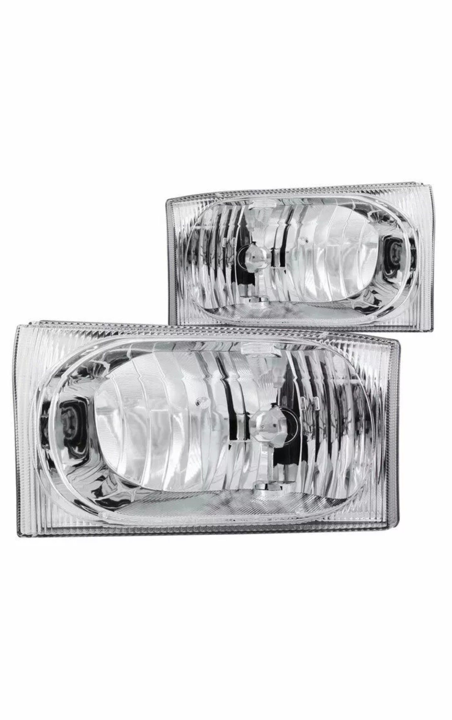 Crystal Headlights Chrome for Ford Excursion/F-250/F-(contact info removed)-2004