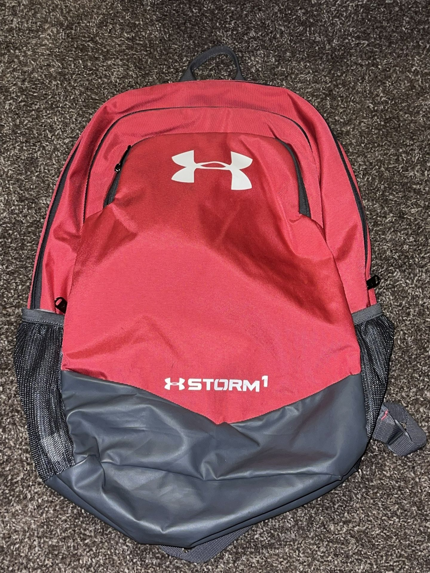 Under Armour Heat Gear X Storm 1 Backpack Bookbag Pink Womens Girls Used Pre Own
