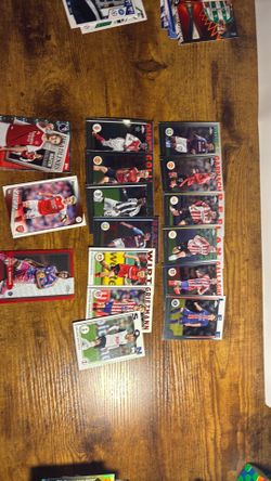 Topps soccer cards