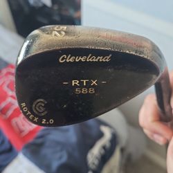 Cleveland Golf 52 Degree Right Handed Rtx 588 Rotex 2.0