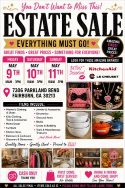 Fairburn Fab Estate Sale!