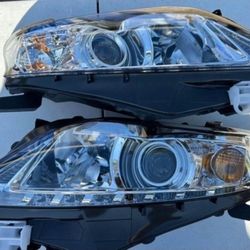 10-12 Lexus Rx350 LED DRL Projector Headlights Luces Focos Micas Faros Faroles Headlamps 