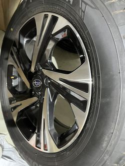 2025 Subaru Crosstrek rims and tires new