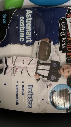 Astronaut Costume Size Small Can Fit 4 To 6