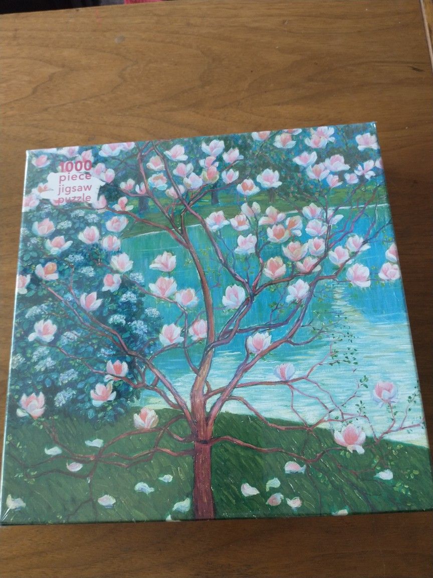Adult Jigsaw Puzzle Wilhelm List: Magnolia Tree : 1000-Piece Jigsaw Puzzles...
