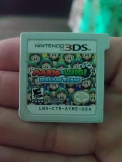 Mario and Luigi dream 3ds