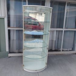 Special Glass Exagonal Cabinet 