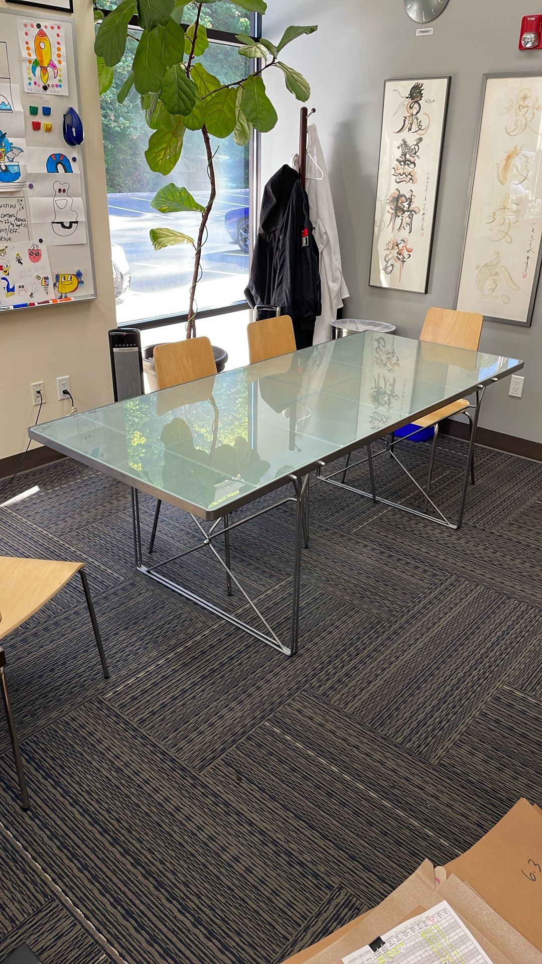 free IKEA Glass Table