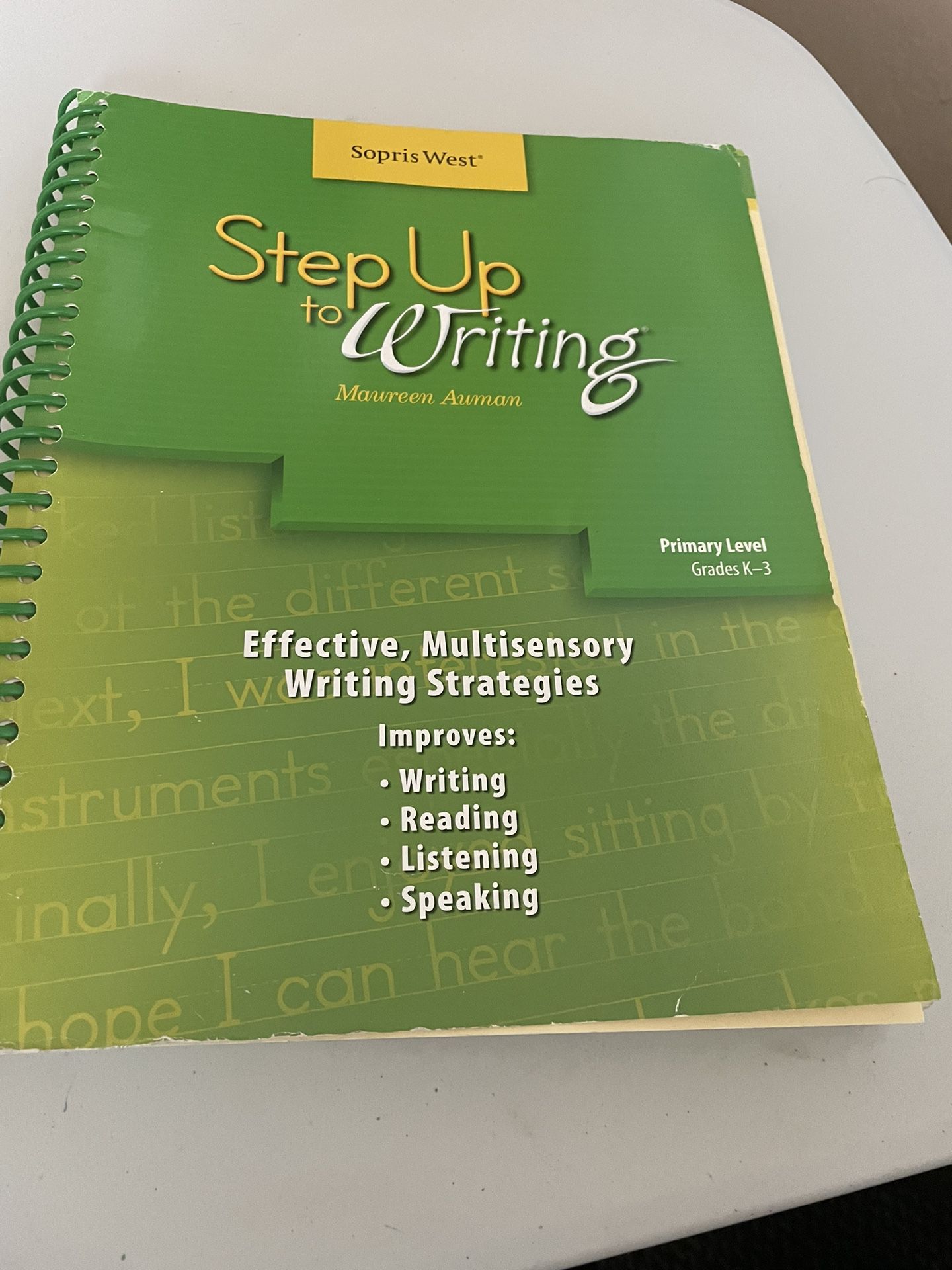 Step Up To Writing, Teacher Edition 