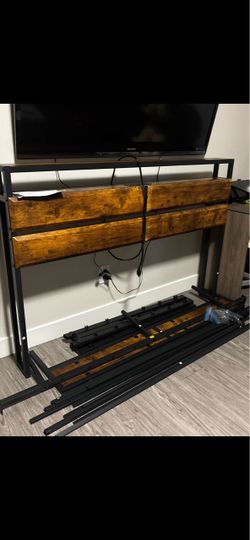 Queen bed frame