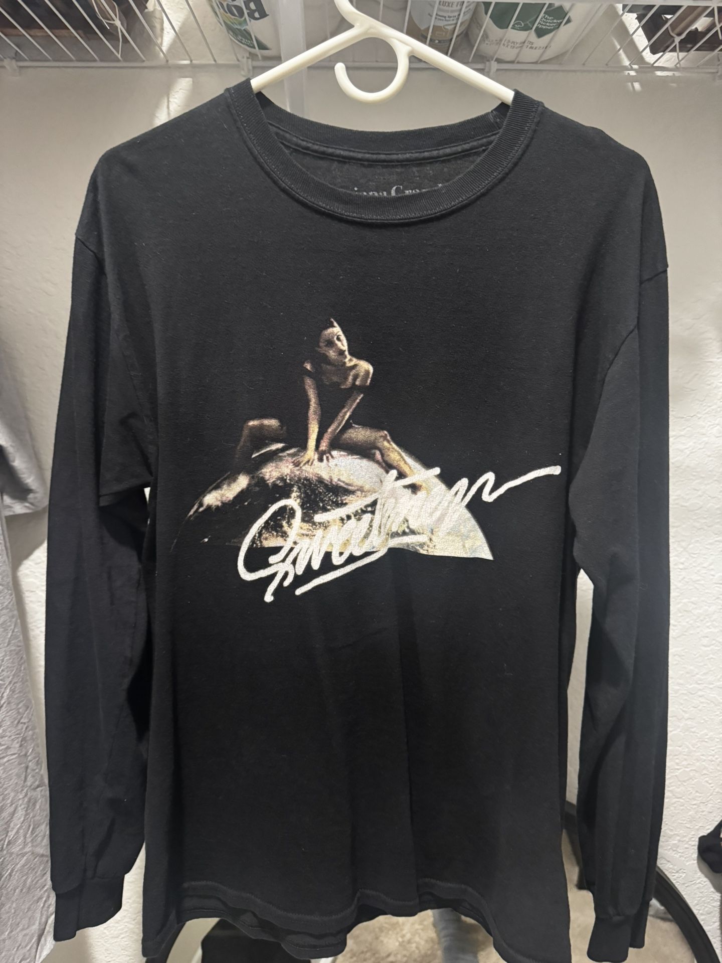 Ariana Grande Sweetener World Tour Merch Sweatshirt Black Size Medium