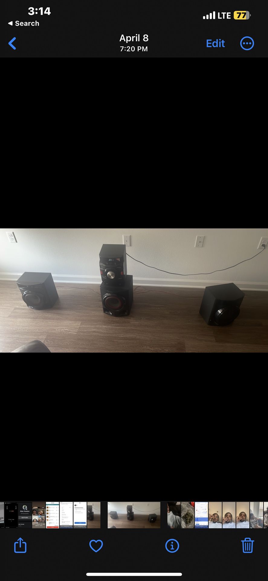 LG Stereo System 