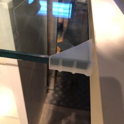 Thick Long Glass 56 X 25 1/2 In