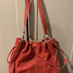 Like new real Leather Purse $70