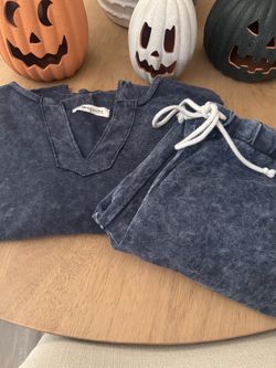 Impressions Blue Sweat Outfit Size M
