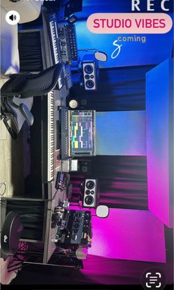 table music studio