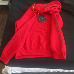 Red Sloan And Bennett Hoodie New (M)