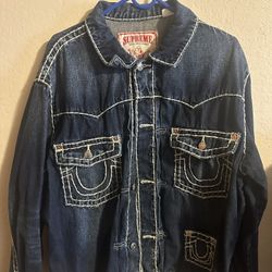 Supreme x True Religion Denim Jacket XL