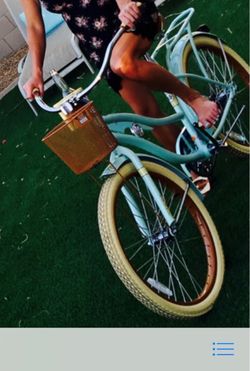 Huff beach cruiser women’s bike