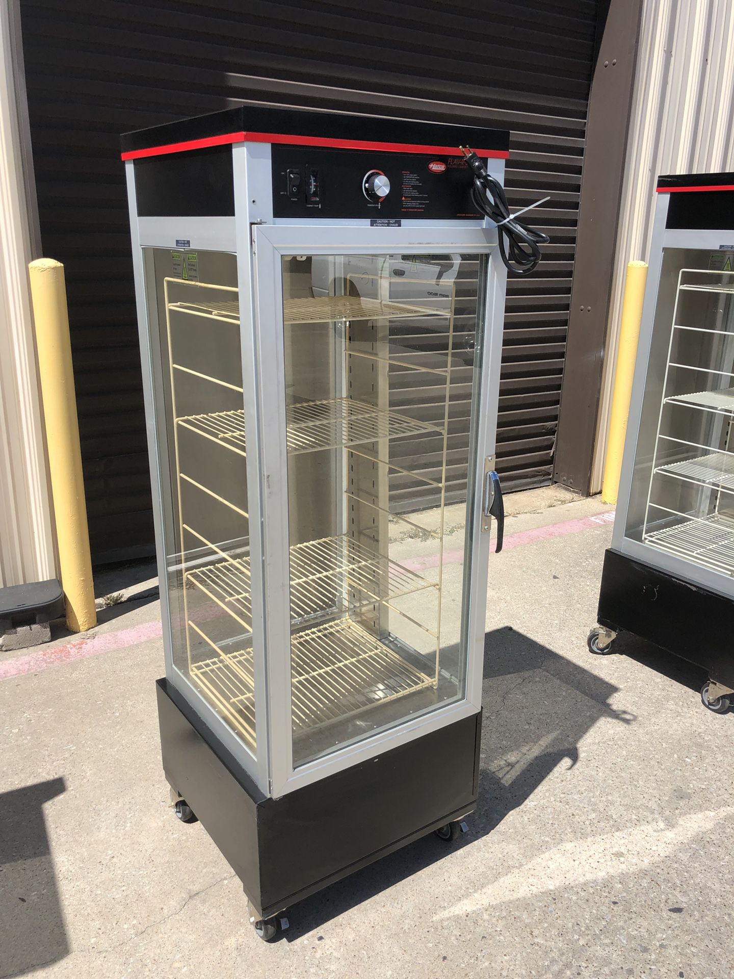 Very Nice ✨Hatco PFST-1X Electric Flav-R-Savor 8 Rack Pizza/Food Holding Cabinet - 120V, TESTED❗️