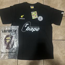 Bape World Gone Mad Shirt Size M
