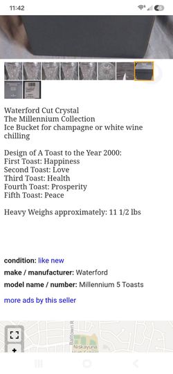 Waterford Crystal the Millennium collection