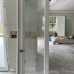 Glass Tempered French Doors 5’ X 8’ 