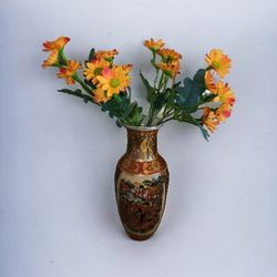 Chinese 8" Tall Vase, Vintage 