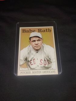 Very Rare Old Babe Ruth Baseball Card #75 - in very good condition