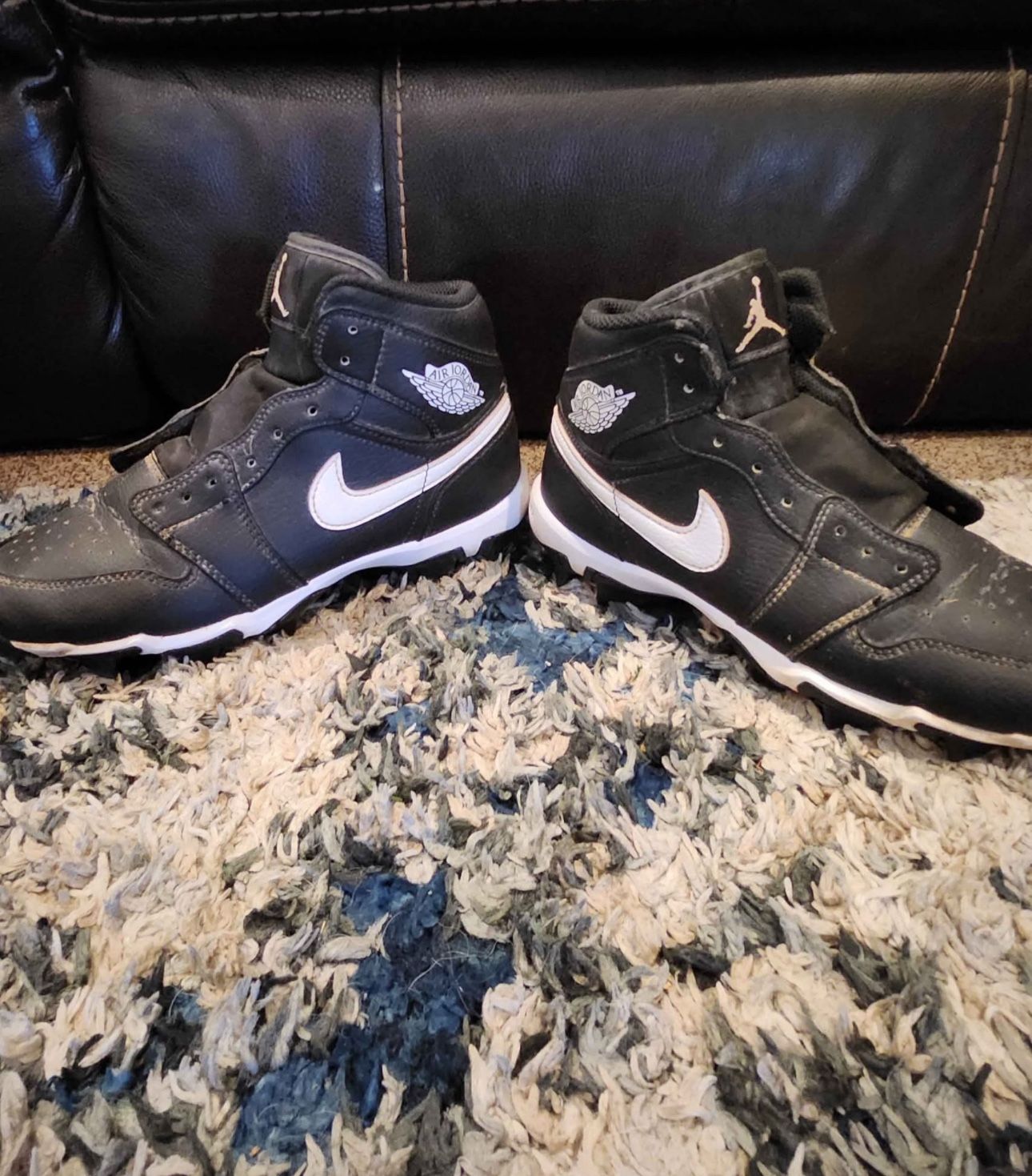Air Jordan Cleats Hardly Used 