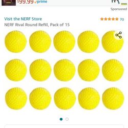 Nerf Rifle Round Refill 