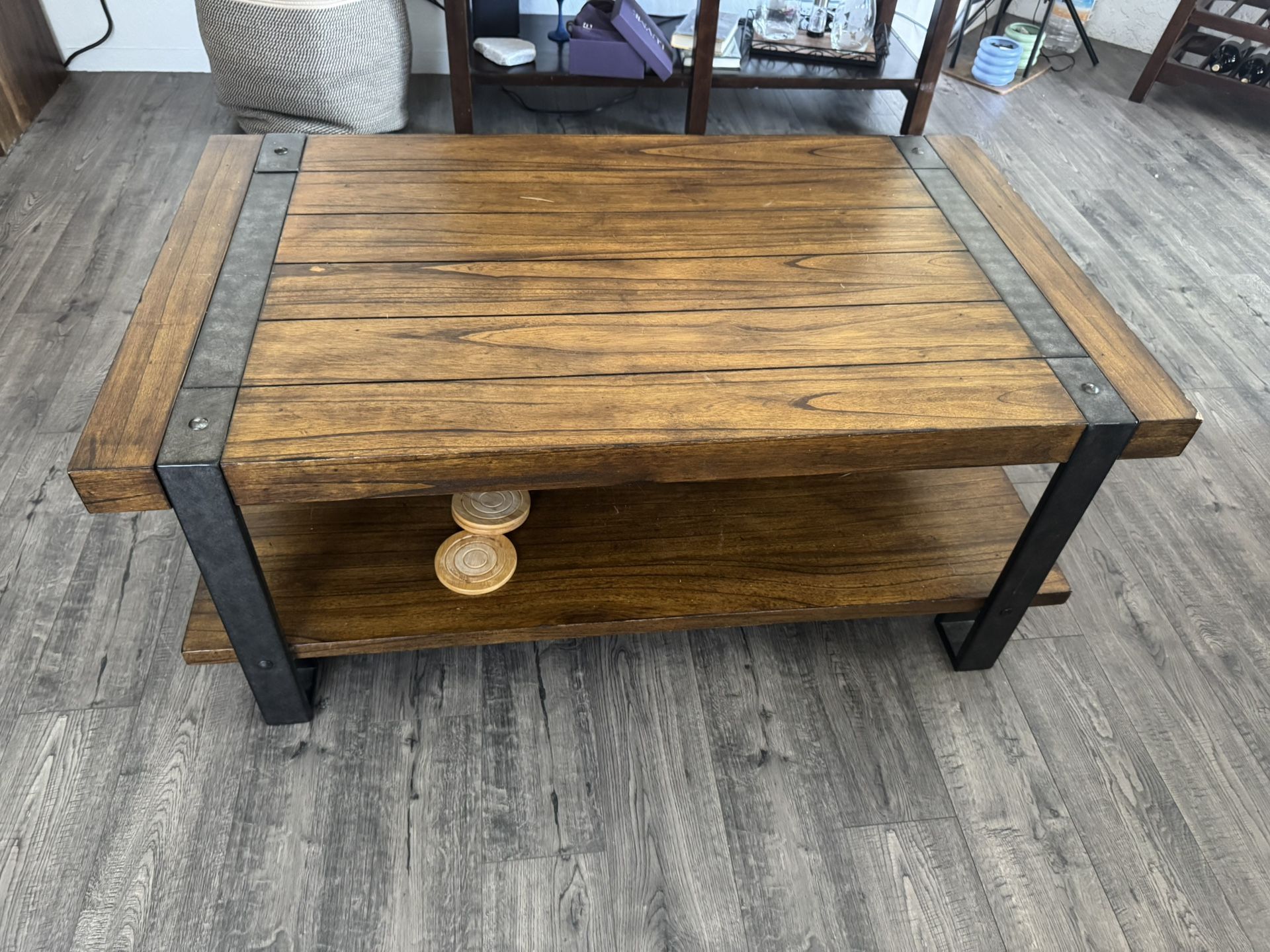 Coffee Table And End Tables 