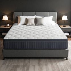 Babo Care Queen 12″ Plush Hybrid Mattress