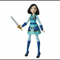 Disney Princess Warrior Moves Mulan Doll