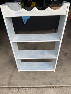 Wood bookshelf