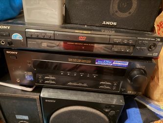 Sony cinema receiver and dvd player