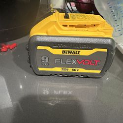 Dewalt Flex Volt 9AH Battery 