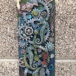 Wooden Art Collection 1: Steampunk Sea Horse